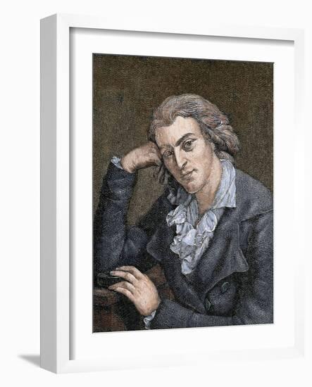 German Poet, Philosopher, Historian, and Playwright-Prisma Archivo-Framed Photographic Print