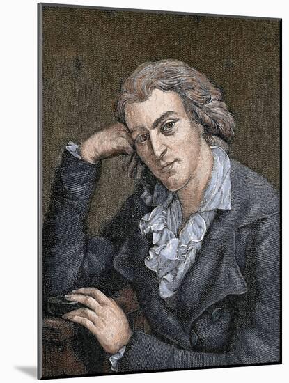 German Poet, Philosopher, Historian, and Playwright-Prisma Archivo-Mounted Photographic Print