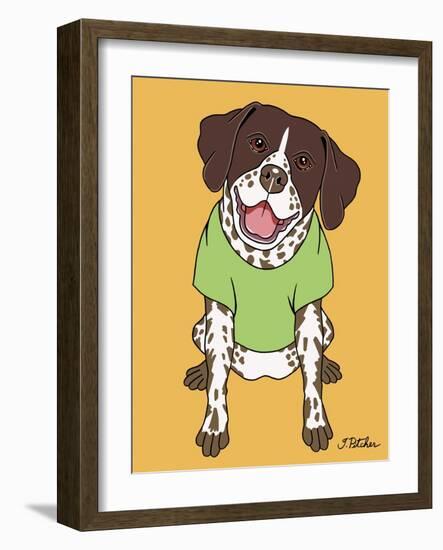 German Pointer-Tomoyo Pitcher-Framed Giclee Print