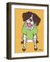 German Pointer-Tomoyo Pitcher-Framed Giclee Print