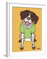 German Pointer-Tomoyo Pitcher-Framed Giclee Print