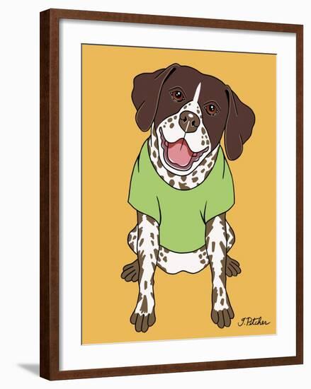 German Pointer-Tomoyo Pitcher-Framed Giclee Print