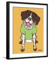 German Pointer-Tomoyo Pitcher-Framed Giclee Print