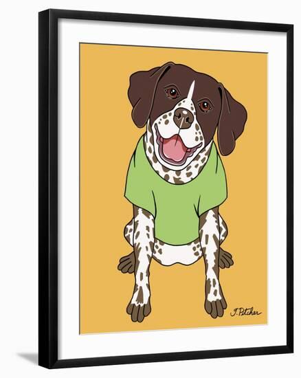 German Pointer-Tomoyo Pitcher-Framed Giclee Print