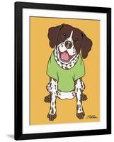 German Pointer-Tomoyo Pitcher-Framed Giclee Print