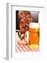 German Pretzel Bread with Beer-maksheb-Framed Photographic Print