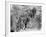 German Prisoners are Escorted in from the Battlefield During the Battle of Thiepval Ridge-Robert Hunt-Framed Photographic Print