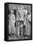 German Prisoners of War with their Ration of Bread, 1915-null-Framed Stretched Canvas