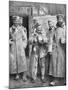 German Prisoners of War with their Ration of Bread, 1915-null-Mounted Giclee Print