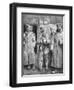 German Prisoners of War with their Ration of Bread, 1915-null-Framed Giclee Print