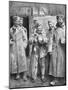 German Prisoners of War with their Ration of Bread, 1915-null-Mounted Giclee Print