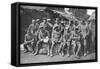 German Prisoners of War, Ypres, Belgium, 1914-null-Framed Stretched Canvas