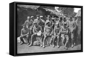 German Prisoners of War, Ypres, Belgium, 1914-null-Framed Stretched Canvas