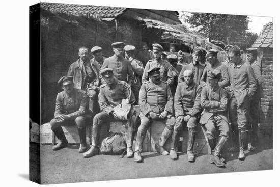 German Prisoners of War, Ypres, Belgium, 1914-null-Stretched Canvas