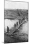 German Prisoners on a Duckboard Track at the Yser Canal, Belgium, 31 July 1917-null-Mounted Giclee Print