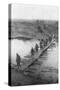 German Prisoners on a Duckboard Track at the Yser Canal, Belgium, 31 July 1917-null-Stretched Canvas