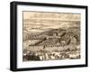 German Quarter (Nemetskaya Slobod) in Moscow (Left Par), 1705-Adriaan Schoonebeek-Framed Giclee Print