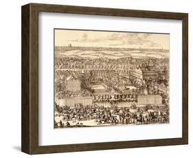 German Quarter (Nemetskaya Slobod) in Moscow (Right Par), 1705-Adriaan Schoonebeek-Framed Giclee Print