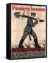 German Recruitment Poster-null-Framed Stretched Canvas