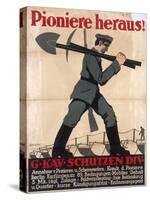 German Recruitment Poster-null-Stretched Canvas