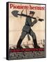 German Recruitment Poster-null-Framed Stretched Canvas