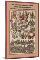 German Renaissance Lances, Horse Armor and Blitzkrieg Transportation-Friedrich Hottenroth-Mounted Art Print