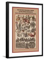 German Renaissance Lances, Horse Armor and Blitzkrieg Transportation-Friedrich Hottenroth-Framed Art Print