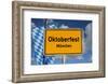 German Road Sign Oktoberfest Munich-cmfotoworks-Framed Photographic Print