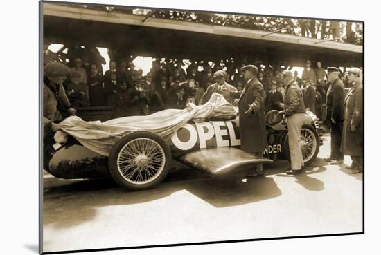 German Rocket Car, 1928-Detlev Van Ravenswaay-Mounted Photographic Print