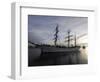 German Sailor Gorch Fock is Pictured During its Arrival in Kiel, Northern Germany-null-Framed Photographic Print