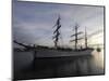 German Sailor Gorch Fock is Pictured During its Arrival in Kiel, Northern Germany-null-Mounted Photographic Print