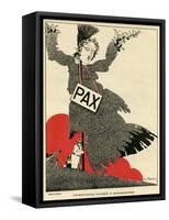 German Scarecrow-Pierre E Legrain-Framed Stretched Canvas
