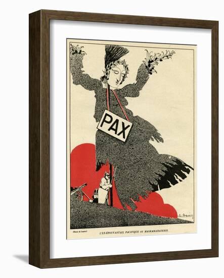 German Scarecrow-Pierre E Legrain-Framed Art Print