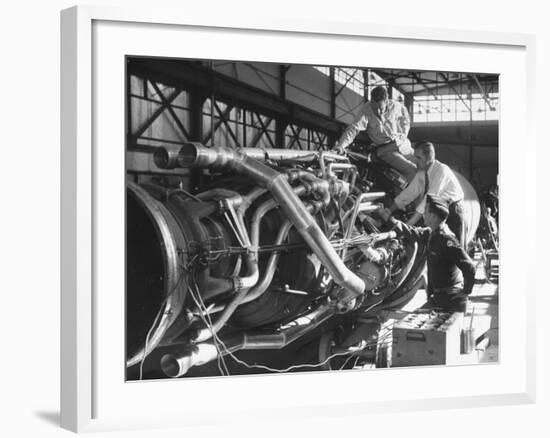 German Scientists Working in the Us-null-Framed Photographic Print