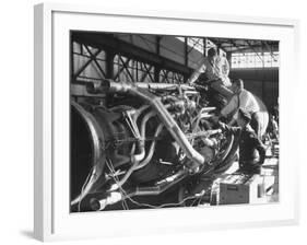 German Scientists Working in the Us-null-Framed Photographic Print