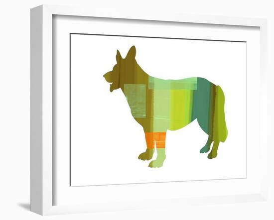 German Shepard 1-NaxArt-Framed Art Print