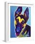 German Shepherd - Ajax-Dawgart-Framed Giclee Print