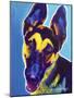 German Shepherd - Ajax-Dawgart-Mounted Giclee Print