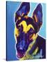 German Shepherd - Ajax-Dawgart-Stretched Canvas