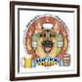 German Shepherd Beer Label-Tomoyo Pitcher-Framed Giclee Print