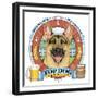 German Shepherd Beer Label-Tomoyo Pitcher-Framed Giclee Print