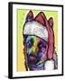 German Shepherd Christmas-Dean Russo-Framed Giclee Print