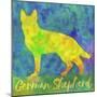 German Shepherd Dog-Cora Niele-Mounted Giclee Print