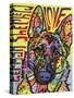 German Shepherd Luv-Dean Russo-Stretched Canvas