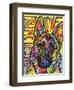 German Shepherd Luv-Dean Russo-Framed Premium Giclee Print