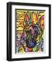 German Shepherd Luv-Dean Russo-Framed Premium Giclee Print