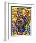 German Shepherd Luv-Dean Russo-Framed Premium Giclee Print