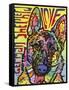 German Shepherd Luv-Dean Russo-Framed Stretched Canvas