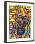 German Shepherd Luv-Dean Russo-Framed Giclee Print