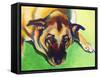 German Shepherd - Stanley Boy-Dawgart-Framed Stretched Canvas